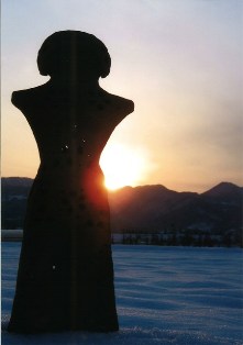 縄文の夕日：長沼幸子様撮影の画像